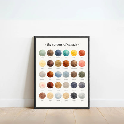 The Colours of  Canada – Watercolor