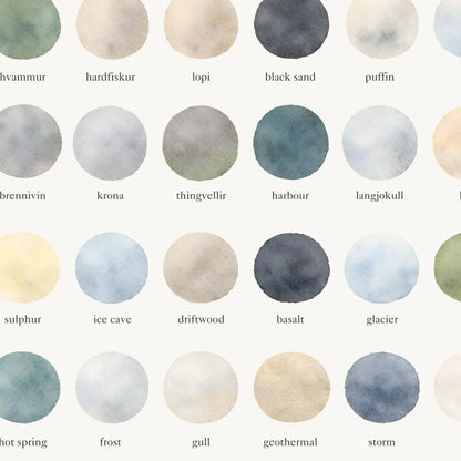 The Colours of Iceland – Watercolor
