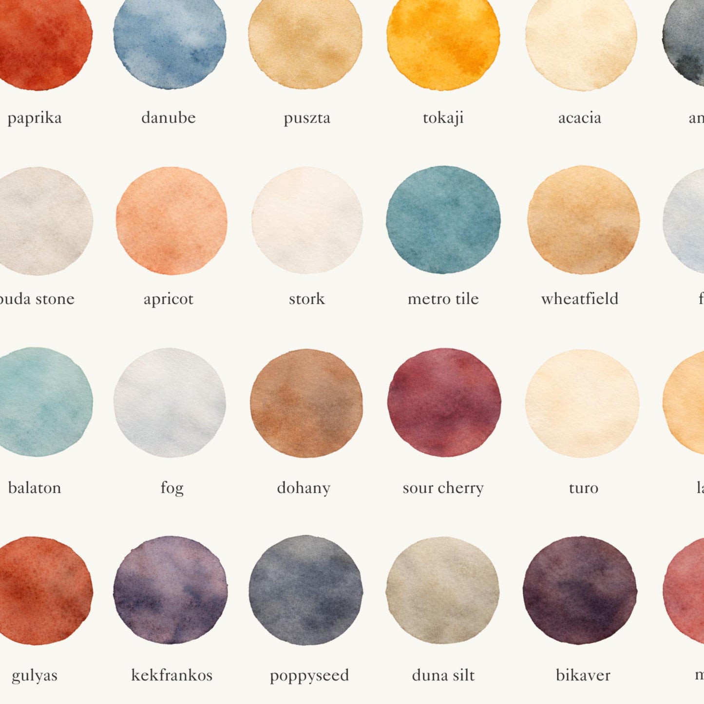 The Colours of  Hungary – Watercolor