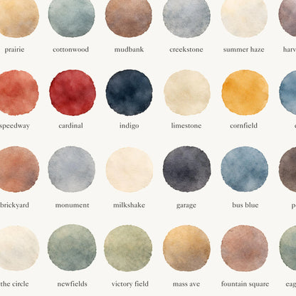 The Colors of Indianapolis – Watercolor