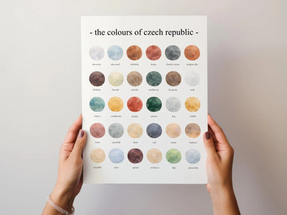 The Colours of  Czech Republic – Watercolor