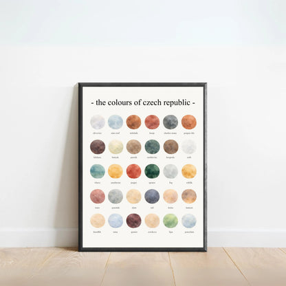 The Colours of  Czech Republic – Watercolor