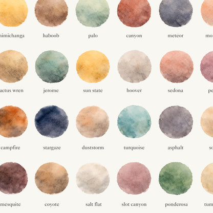 The Colors of Arizona - Watercolor Print