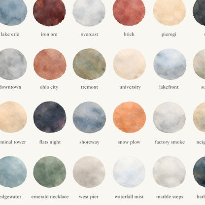 The Colors of Cleveland – Watercolor