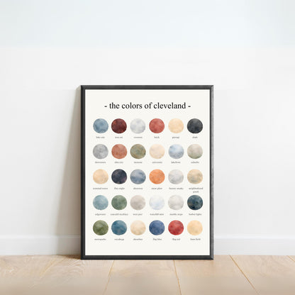 The Colors of Cleveland – Watercolor
