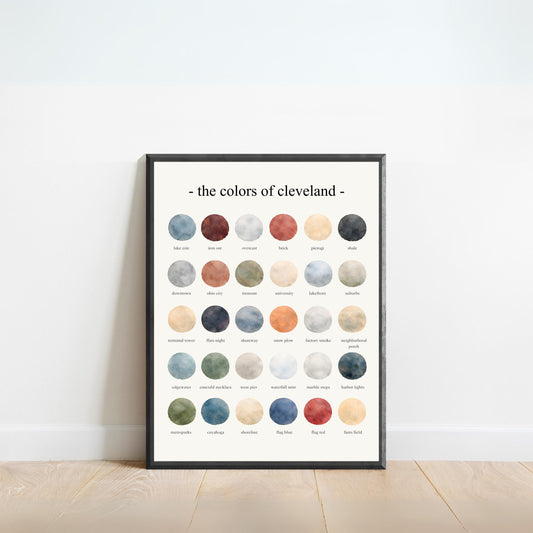 The Colors of Cleveland – Watercolor