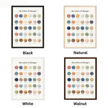 The Colors of Chicago – Watercolor