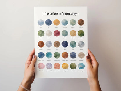 The Colors of Monterey – Watercolor
