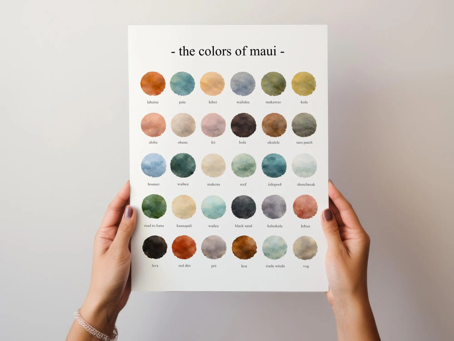 The Colors of Maui – Watercolor