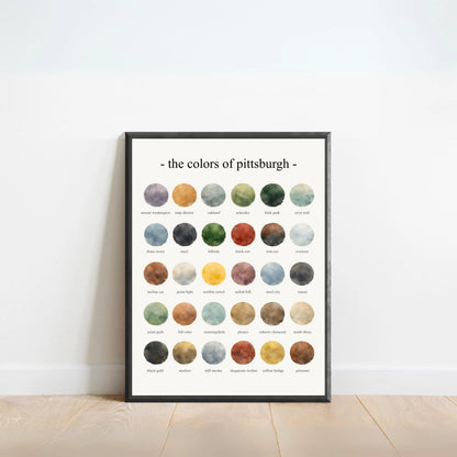 The Colors of Pittsburgh – Watercolor
