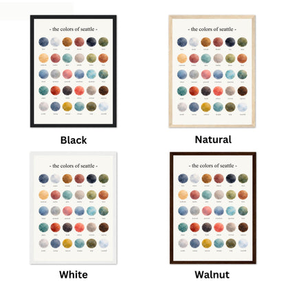 The Colors of Seattle – Watercolor