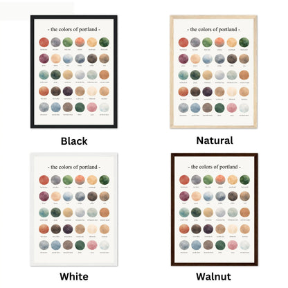 The Colors of Portland – Watercolor