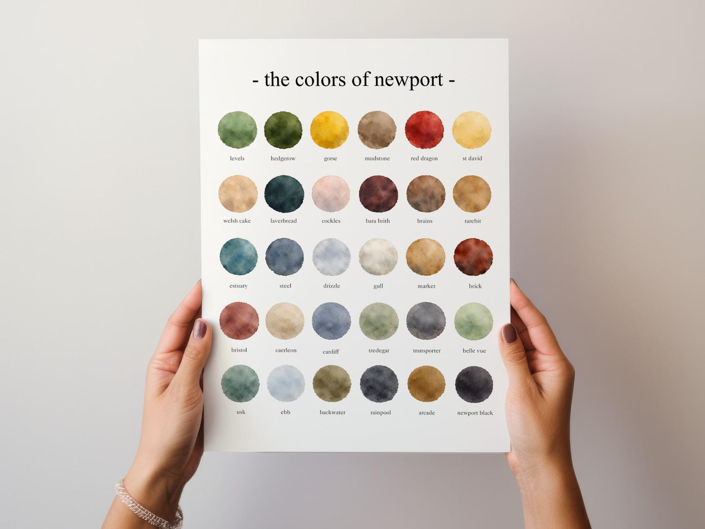 The Colors of Newport – Watercolor
