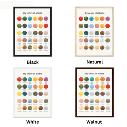 The Colors of Atlanta  – Watercolor