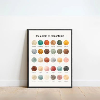 The Colors of San Antonio – Watercolor