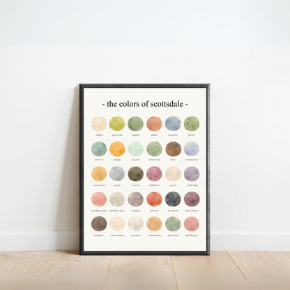 The Colors of Scottsdale – Watercolor