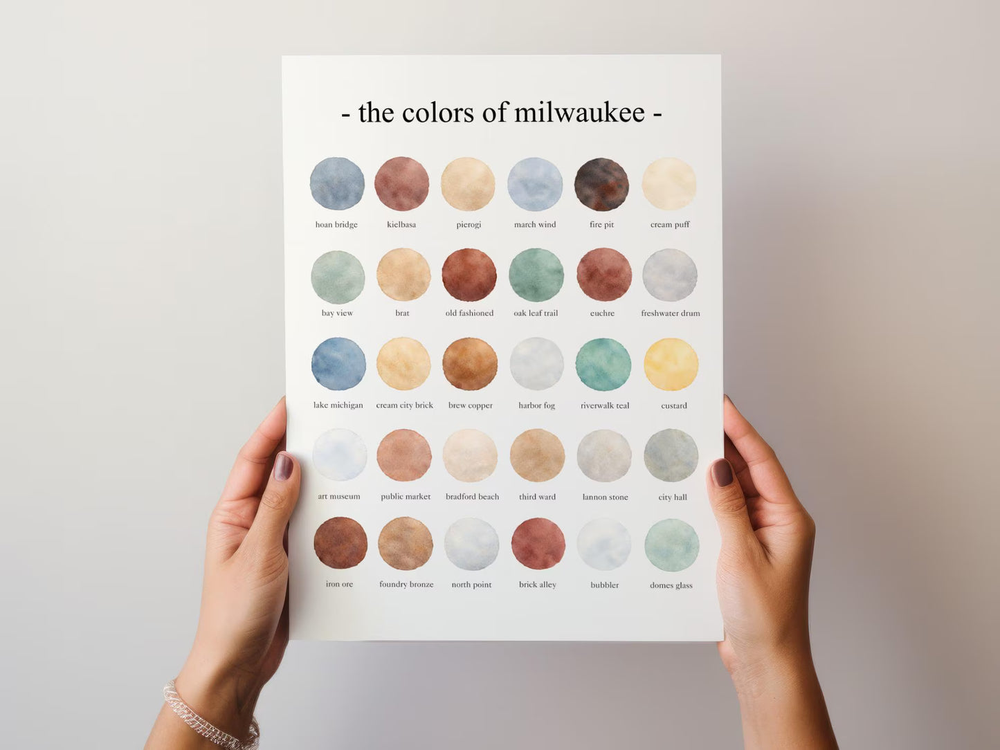 The Colors of Milwaukee – Watercolor