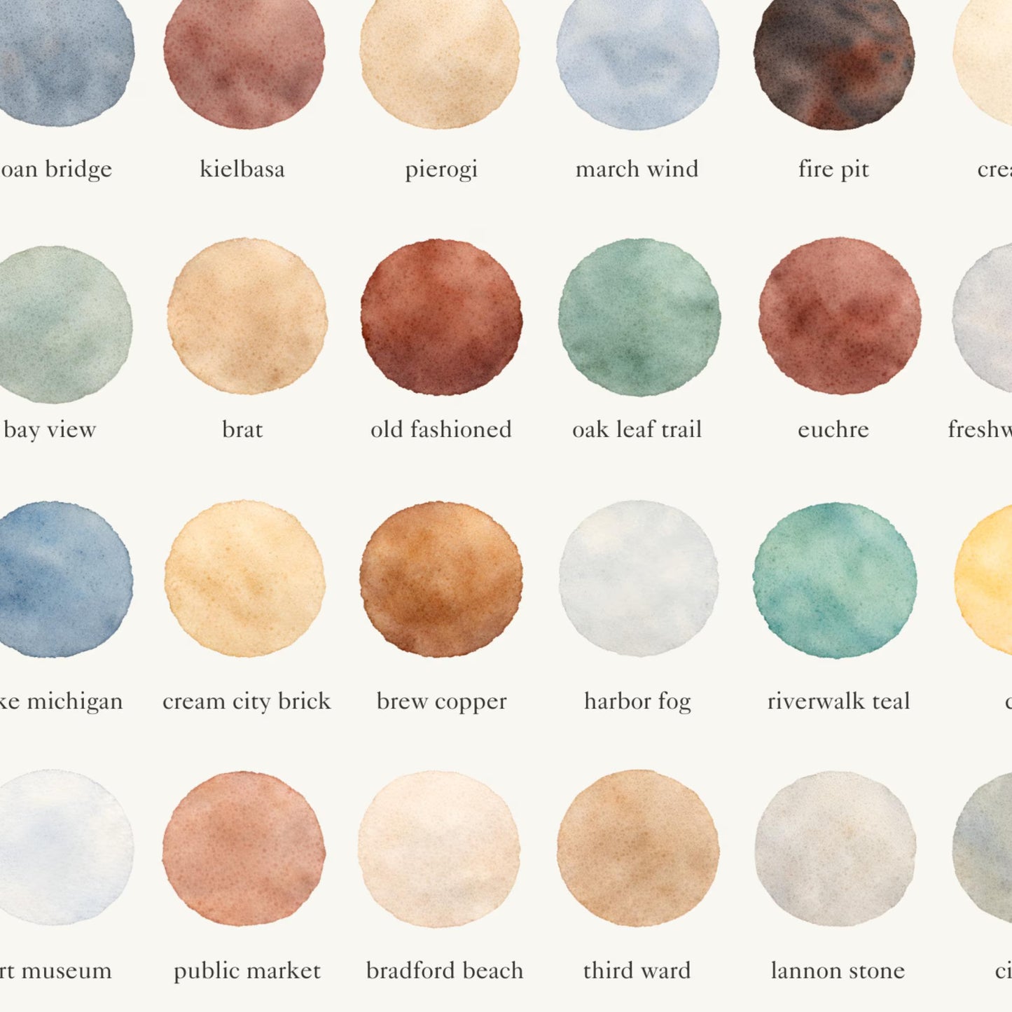 The Colors of Milwaukee – Watercolor