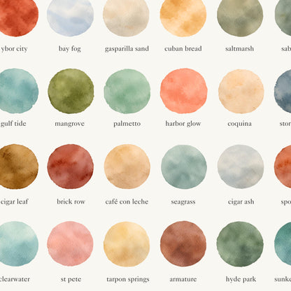 The Colors of Tampa  – Watercolor