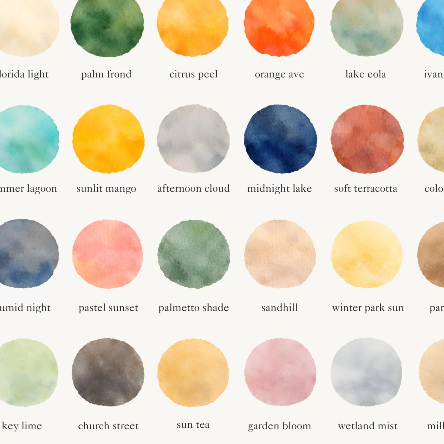 The Colors of Orlando – Watercolor