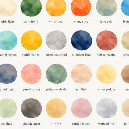 The Colors of Orlando – Watercolor