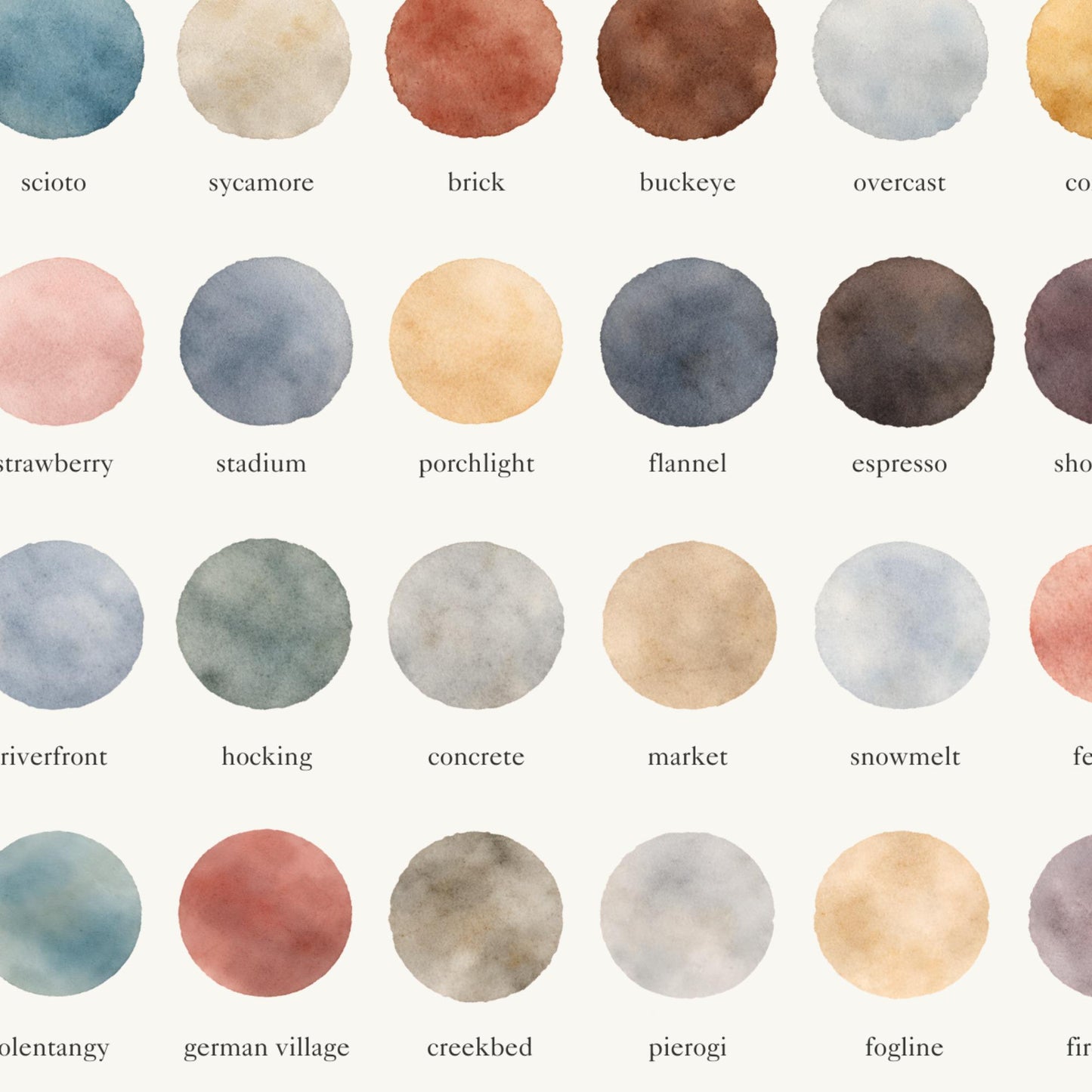 The Colors of Columbus – Watercolor