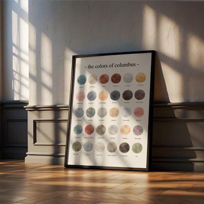 The Colors of Columbus – Watercolor