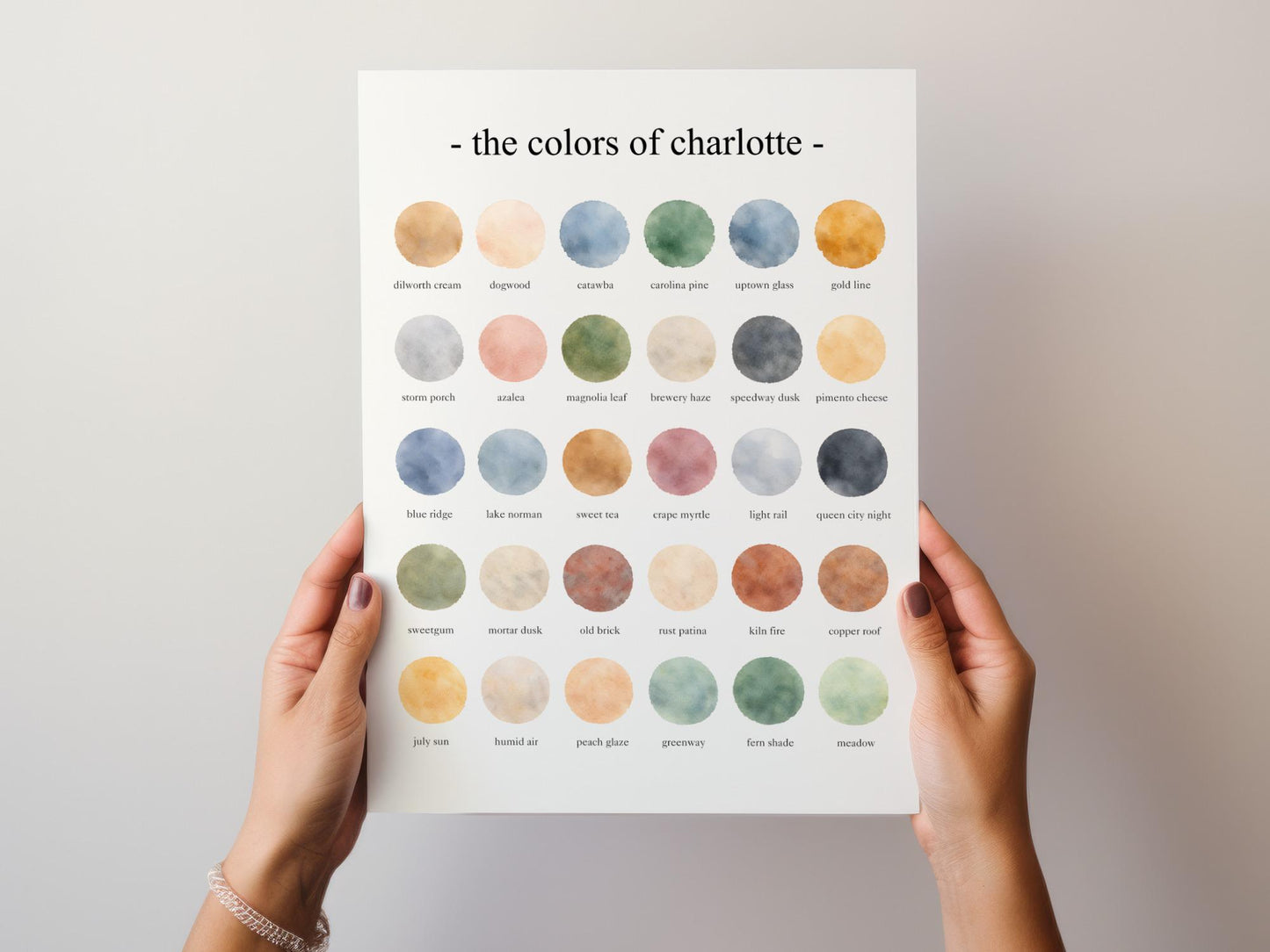 The Colors of Charlotte – Watercolor