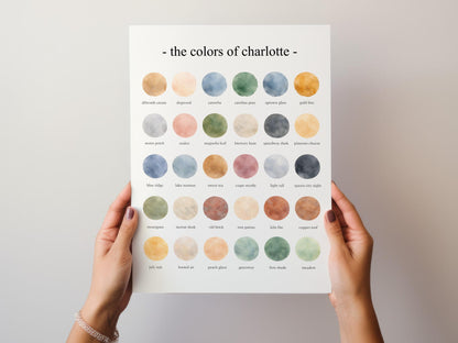 The Colors of Charlotte – Watercolor