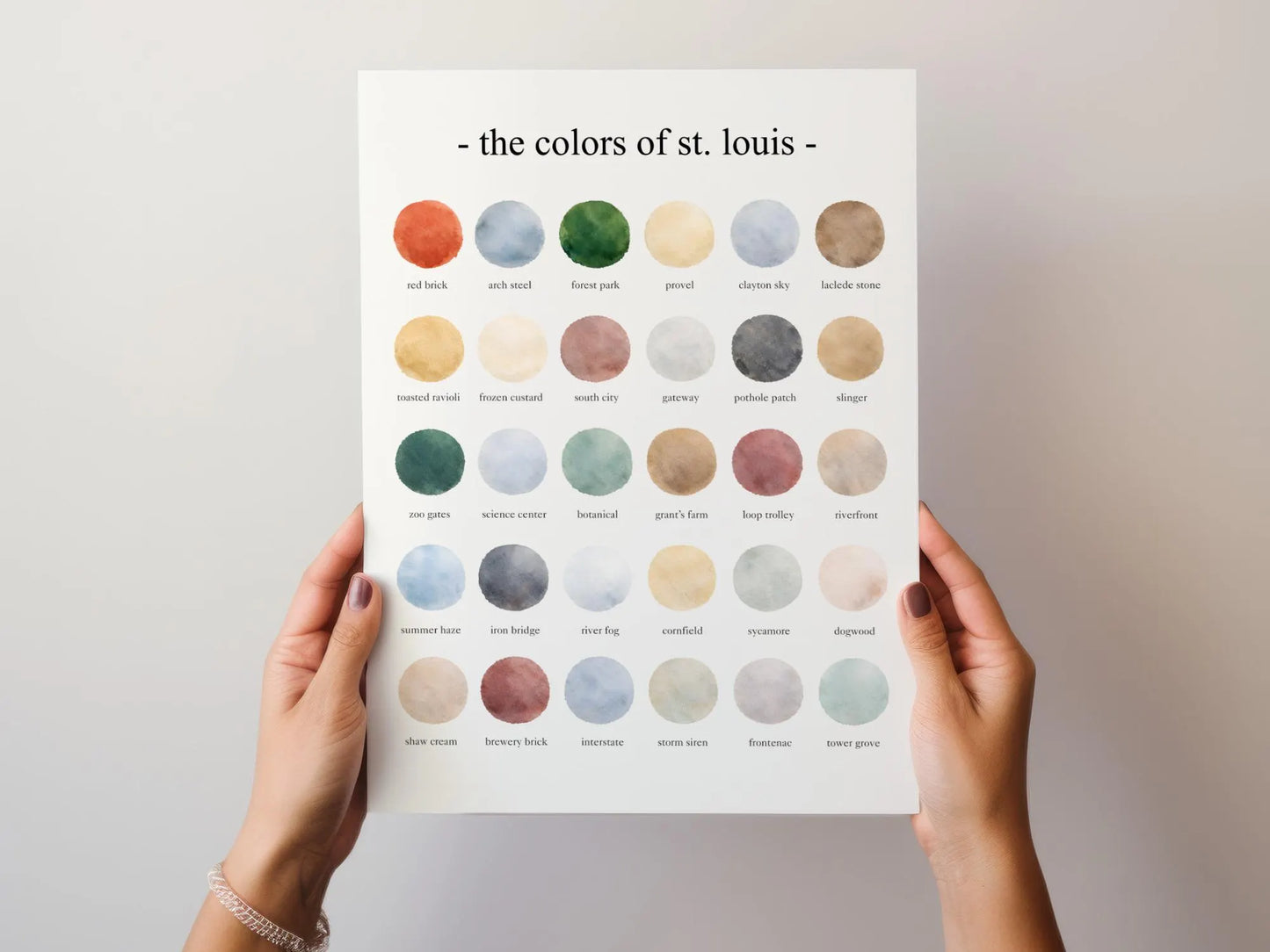 The Colors of St. Louis – Watercolor