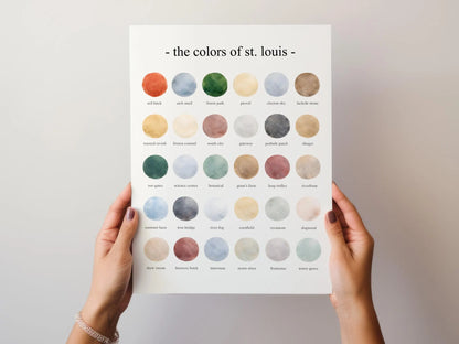 The Colors of St. Louis – Watercolor