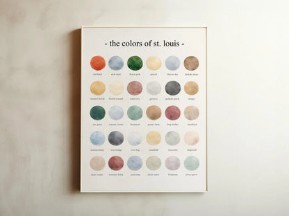 The Colors of St. Louis – Watercolor