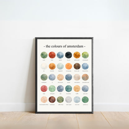 The Colours of Amsterdam – Watercolor