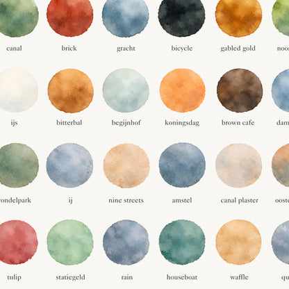 The Colours of Amsterdam – Watercolor