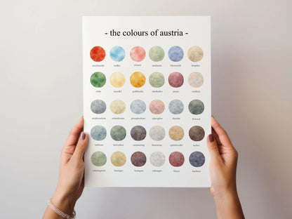 The Colours of  Austria – Watercolor