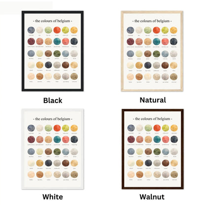 The Colours of  Belgium – Watercolor