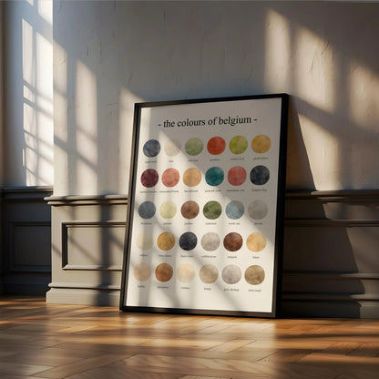 The Colours of  Belgium – Watercolor