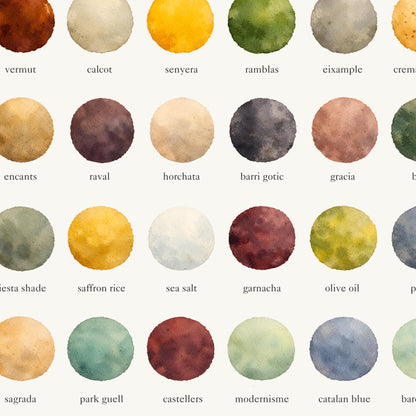 The Colours of  Barcelona – Watercolor