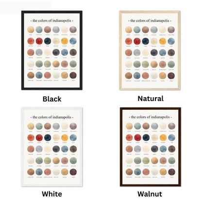 The Colors of Indianapolis – Watercolor