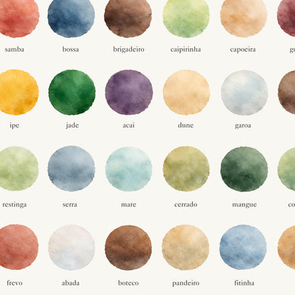 The Colours of  Brazil – Watercolor