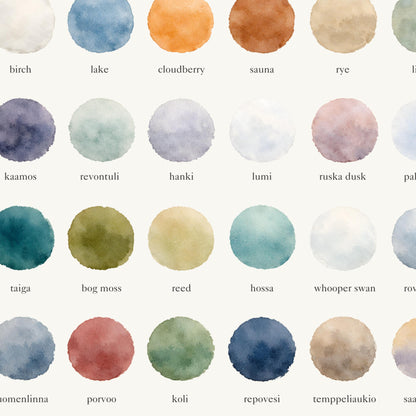 The Colours of  Finland – Watercolor