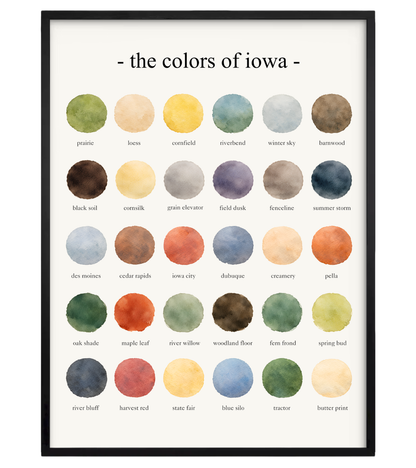 The Colors of Iowa
