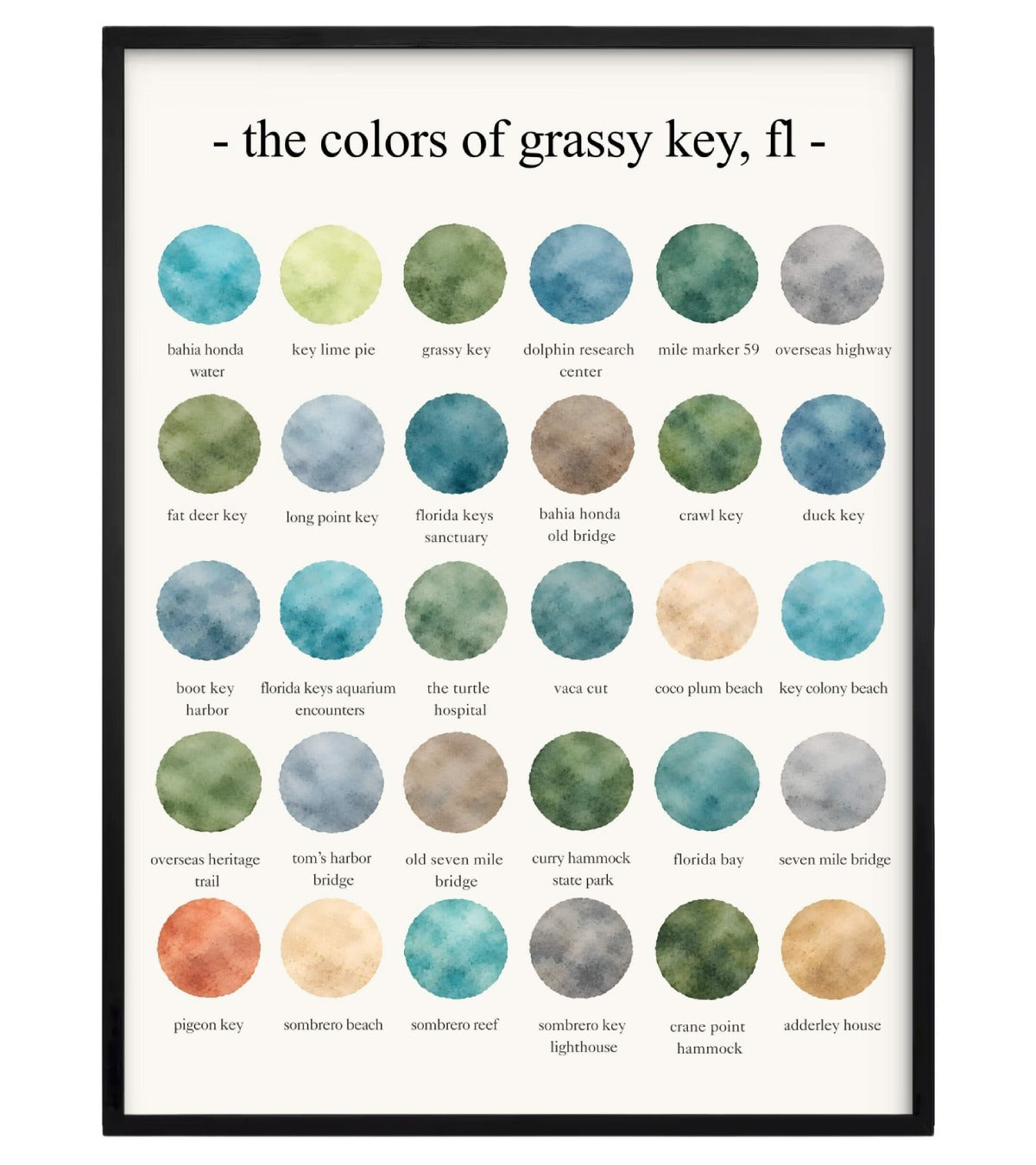 The Colors of Grassy Key, FL