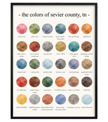 The Colors of Sevier County, TN
