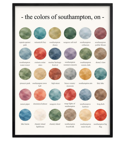 The Colors of Southampton, ON