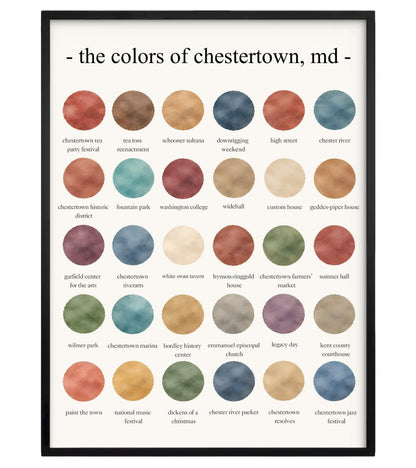 The Colors of Chestertown, MD