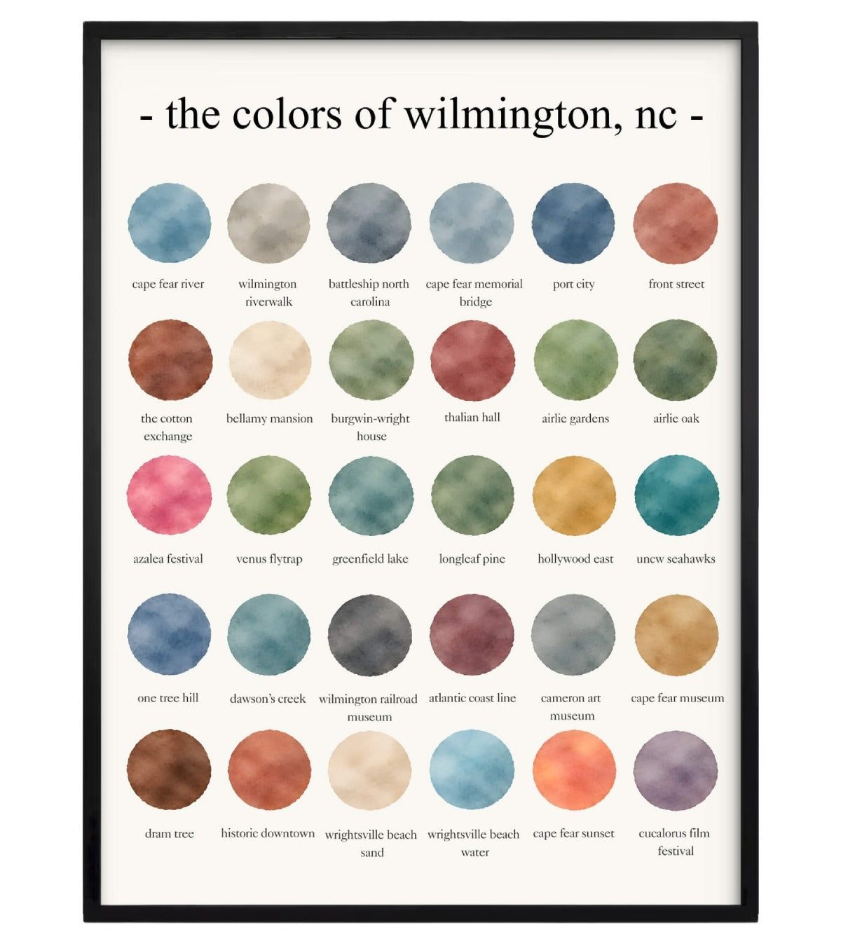 The Colors of Wilmington, NC