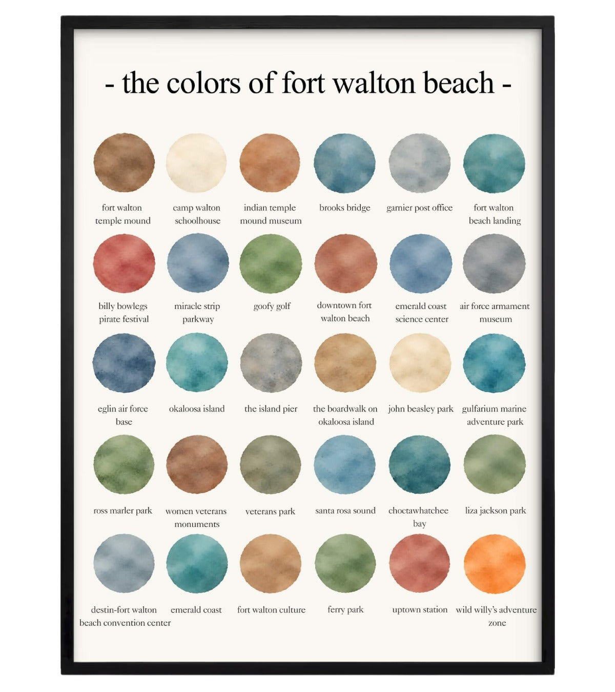 The Colors of Fort Walton Beach