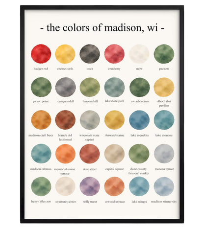 The Colors of Madison, WI