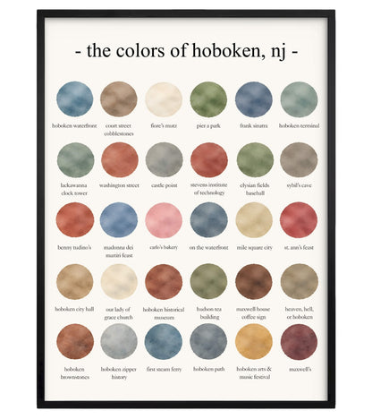 The Colors of Hoboken, NJ